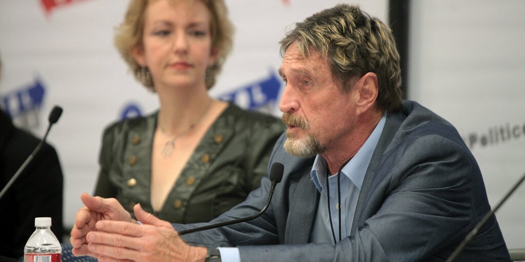 Back From the Dead? John McAfee's Twitter Used to Promote Solana AI Token