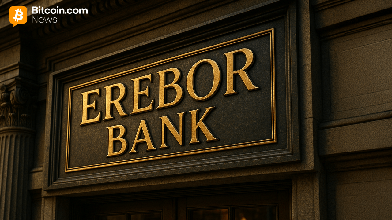 Erebor Bank Wins US Green Light for Crypto and AI Startups: Report