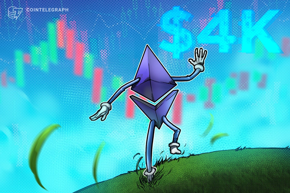 Ethereum Triple Bottom Setup Hints at $4K Breakout Next