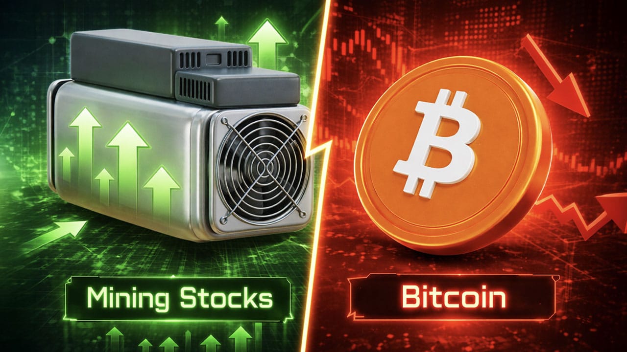 Bitcoin Mining Stocks Outperformed Bitcoin in 2025