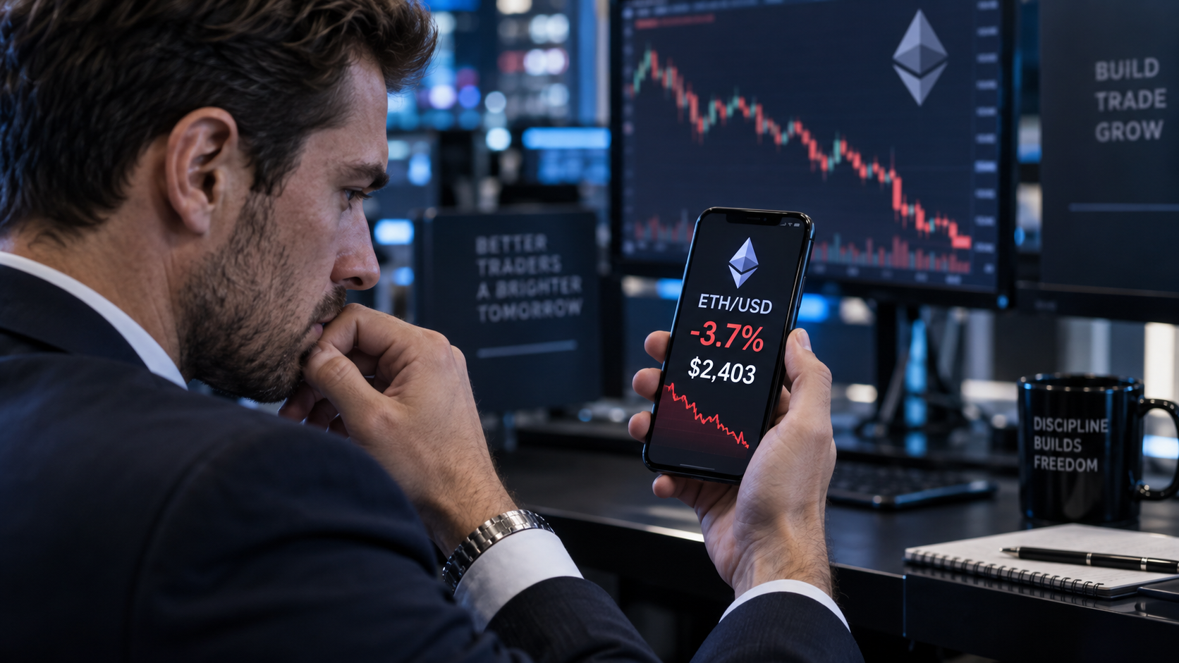 Ethereum risks 10% drop against Bitcoin as double-top pattern emerges