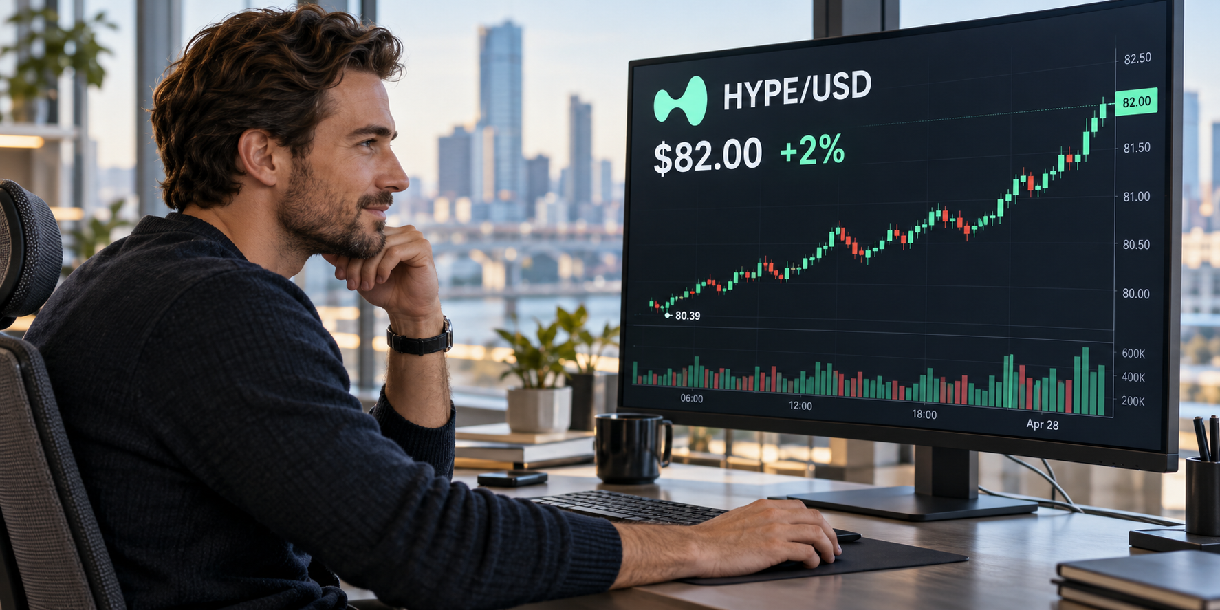 HYPE rebounds near $82 as Ripple Prime expands institutional access to Hyperliquid markets